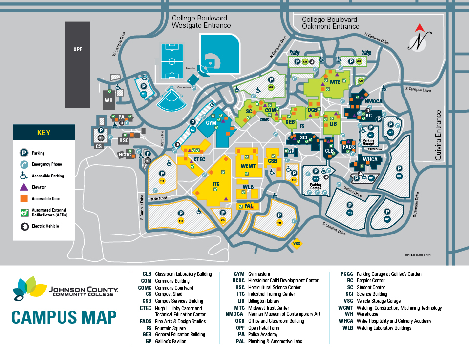 JCCC campus map