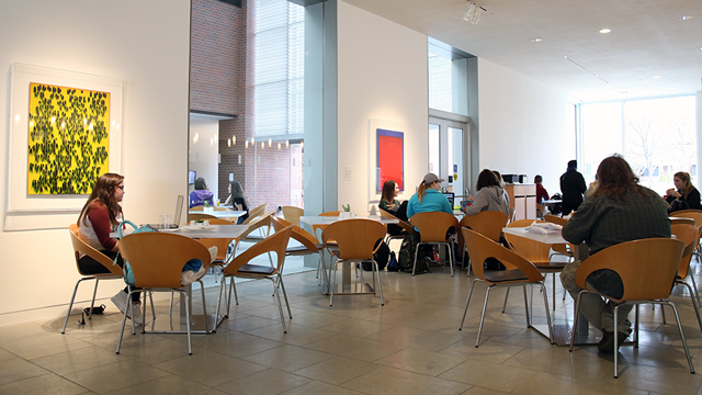 Dining area in Café Tempo