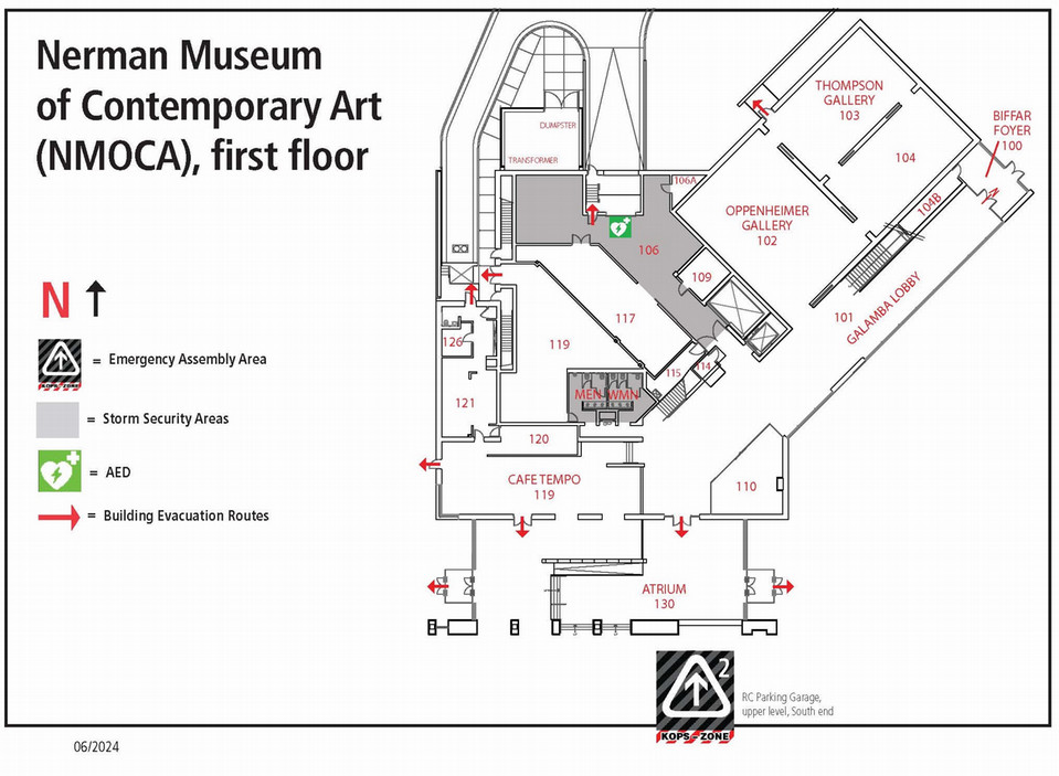 moca museum map