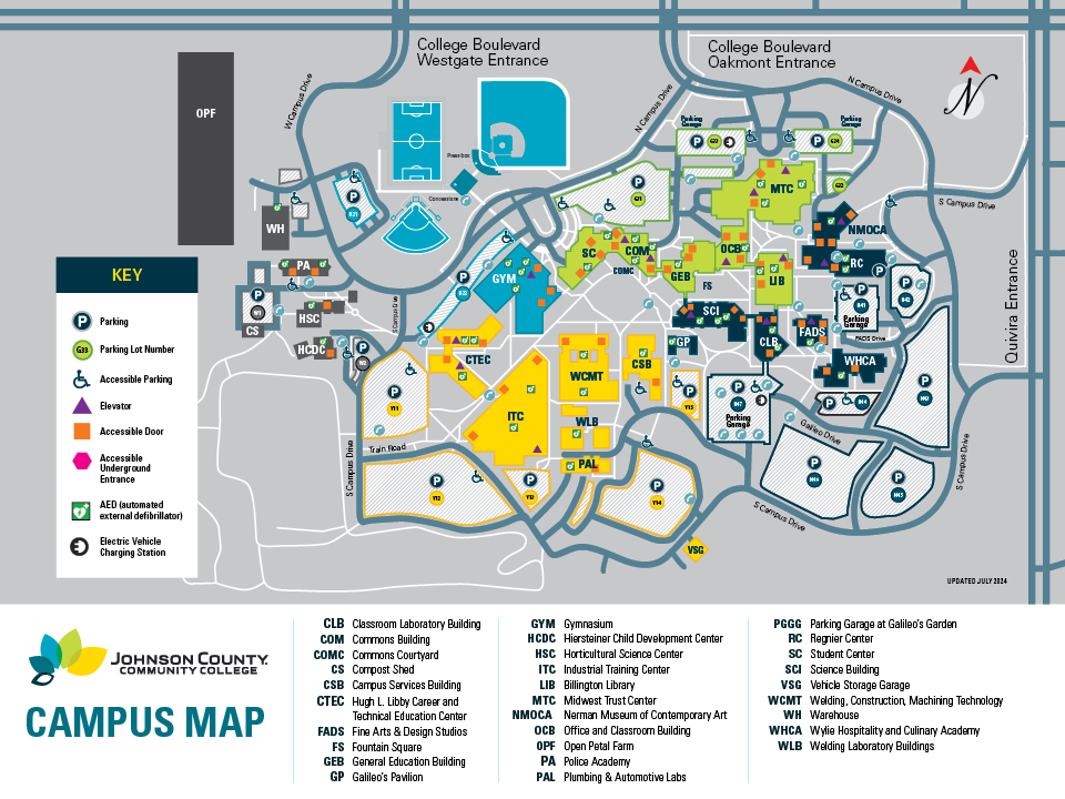 JCCC campus map